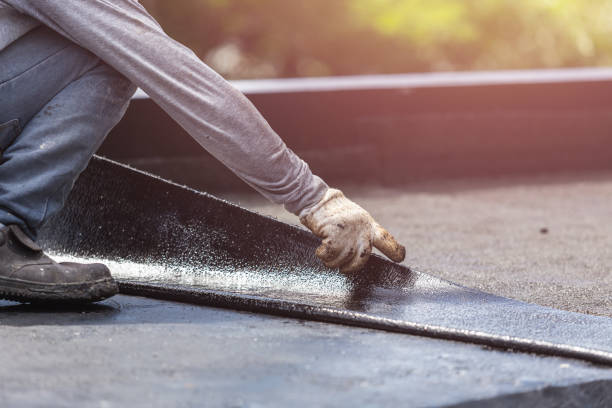 Professional Waterproofing technician working in Lynbrook, NY